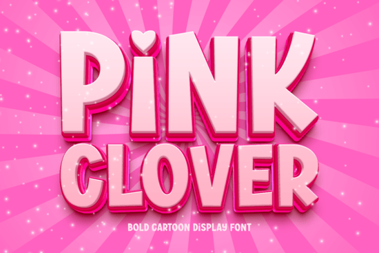 Pink Clover Font